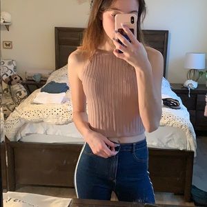 Pale pink tank top